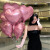新新精艺18寸爱心光板铝膜气球婚庆婚房布置情人节派对飘空爱心气球批发 18寸红色爱心