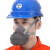 礼丝汀3200防尘面具工业打磨电焊煤矿喷漆防粉尘可水洗过滤棉 100个防尘棉