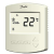 唄硶温控器 EFIT440电地暖开关面板 电暖地热温度控制器 白色温控器