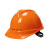 谋福CNMF 9520 加厚透气安全帽（V型三面透气）橙色 整箱40个