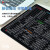 光伏玻璃鼠标垫快捷键大全 小号钢化硬质笔记本电脑垫办公软件Office Excel游戏高速顺滑易清洁 黑色[280x220x3.2mm]