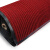 科力邦（Kelibang） 条纹复合地毯可裁剪双条纹PVC复合防滑防尘垫酒店过道走廊防滑地毯1.2*15m KB1211酒红色