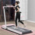 海斯曼（healthmate） 海斯曼走步机家用电动智能跑步机 室内运动健身器材折叠小型迷你 粉色旗舰版/加宽跑带/APP/显示板