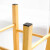 海斯迪克 HKLY-132 桌椅脚垫 加厚防滑网纹脚垫 家具桌椅防磨网格垫 轻音耐磨防滑垫 方形40*40*3MM