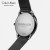 CK卡文克莱（Calvin Klein）Minimal ext系列手表 黑色米兰风钢带圆盘男表 石英腕表 K3M214X1【七夕礼物】