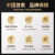 上海（SHANGHAI）手表男自动机械表防水日历十大品牌国产男士表情侣对表礼物X629 玫金白盘【升级大表盘】
