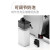 德龙（Delonghi）咖啡机全自动15BAR泵压双锅炉自动打奶泡一键拿铁卡布奇诺中文显示自动清洗欧洲进口 ECAM350.75.S 13档研磨 豆粉两用 大容量豆仓 银色