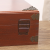 PDQ复古带锁盒子香樟木证件首饰木盒收纳木质实木储物箱子收纳盒 香樟木包角版中号送锁
