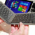 微软（Microsoft）超薄可折叠 蓝牙4.0 Surface pro ipad平板电脑无线键盘 Foldable Keyboard键盘