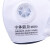 中体倍力KN95防护口罩防飞沫流感熔喷层呼气阀安全防护口罩 3枚装头戴式 G6-3 白色 均码