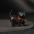 玄同 小黑猫檀木小猫原创把玩摆件可爱手工迷你桌面治愈系创意简约礼 黑檀可爱猫