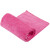 海斯迪克 HKZX-6 无尘擦拭布 擦玻璃厨房地板洗车毛巾 酒店清洁抹布 粉色1条（30×60cm）