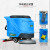 洁乐美（cleanle）T750手推式电动洗地机 工厂车间物业仓库地下车库停车场自动洗地机 工业拖地机