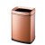 邦道尔  塑料盖 开口 酒店垃圾桶 长方形垃圾桶 SF40-F01（砂银钢）40L SF6-F01(香槟金)6L