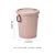 品之德 PLJ-036 过滤圆形茶渣桶 加厚塑料 排水桶客厅茶叶桶茶具垃圾桶(棕色小号8升)