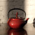 T9珐琅铁茶壶礼盒 彩色铸铁茶壶300ml*1+陶瓷茶杯*2 茶具套装 勃艮第红单壶 300ml