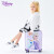 迪士尼儿童可坐拉杆箱爱莎公主行李箱万向轮冰雪奇缘旅行箱18英寸新款 DH21397/8-Q2爱莎紫色 16英寸