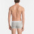 Calvin Klein CK 男士平角内裤 3条装 送男友礼物 U2664G KS0灰色 M 
