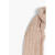 Brunello Cucinelli 618女士磨损条纹金属感亚麻混纺围巾 Light brown OneSize