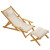 WAWJ躺椅折叠午休睡椅阳台家用休闲沙滩椅舒适懒人可躺小型办公室单人 沙滩椅-【免安装可折叠】米色