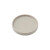 无印良品 MUJI 炻瓷 多用小碟 餐具 可做杯盖杯垫餐具 杯盖备菜盘减脂餐盘 米灰色 口径96mm