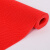 定制防滑地垫浴室pvc塑料地毯镂空卫生间厕所厨房室外大面积防水 红色熟胶撕不烂 0.9米宽*2米长