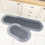 ins吸水防滑防油长条厨房地垫 进门防水脚垫免洗吸油地毯 贝加尔湖畔(矩形)-蓝 45*150cm