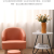 冬欧（DONGOU） 沙发椅哺乳椅单人小户型客厅阳台简约单人沙发 桔红色【科技布免洗】