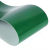 鸿樱 定制绿色光面PVC输送带 6400×320×4