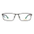 精工（SEIKO）全框学生男钛眼镜架HC1009 177灰色 万新防蓝光1.74现片