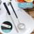 美厨（maxcook）304不锈钢筷子勺子餐具套装 创意便携式筷勺三件套黑色 MCGC850