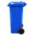 户外环卫物业大号分类垃圾桶 新国标可挂车蓝色-可回收物240L 240L蓝色-可回收物
