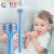 MDB 儿童牙刷1-2-3-6-12岁婴儿宝宝牙刷幼儿训练牙刷 三面牙刷蓝色