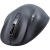 宜丽客（ELECOM）【日本直邮 日本发货】鼠标 无线 蓝牙鼠标静音轻薄鼠标学习办公便携鼠标 M-XGL30BBSKBU 黑色XL