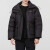 阿迪达斯 （adidas）羽绒服女装 冬季新款运动户外保暖连帽三条纹加厚夹克外套羽绒服 H18614/黑色 XL/170/96A