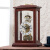 汉时（Hense）机械实木座钟现代中式台钟客厅钟表创意欧式复古报时时钟摆件HD03 红木色B款