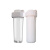 10寸前置透明滤瓶净水器2分4分家用RO直饮水机滤壳PP棉过滤器配件 透明白盖4分(PP棉全套)