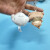 雷斯卡（LEISIKA）可爱水族馆系列海洋生物海马海豹企鹅毛绒公仔玩偶包包饰品小挂件 水滴鱼 6cm左右
