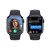 Apple watch s9 苹果手表s9智能运动电话手表iwatch s9 铝金属表壳男女通用 午夜色【运动型表带S/M】 45mm GPS款