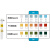 金固牢 3合1水测试纸(2瓶) PH酸碱/余氯/臭硬度水质检测泳池温泉试纸 共100条装 KZS-789