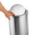 俐茗不锈钢垃圾桶写字楼圆形纸屑桶商场立式烟蒂桶LG859可定制25*61cm