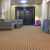 定制加厚办公室客厅酒店宾馆毛坯房卧室出租屋大改造满铺地毯 黑红菱形 3米宽3.5米长整张发（赠胶带）