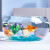 共度（Gong Du）玻璃鱼缸球形圆形缸生态草缸乌龟缸居家创意桌面水族箱观赏金鱼缸 大号裸缸 直径30cm 口径22cm 高度14cm