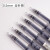 白雪(snowhite)直液式笔中性笔速干水笔 签字笔巨能写0.5mm全针管黑色走珠笔 12支/盒  厂家直发 T16