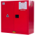力多方 危化品储存柜防爆柜安全柜工业化学品存放柜防火防爆箱30加仑 红色