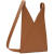 梅森马吉拉（MAISON MARGIELA）Maison Margiela 情人节礼物 女士 棕色 TRIANGLE 6 单肩包 Adobe brown UNI