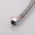 不锈钢丝编织软管；管长：300mm；接口孔径：DN20