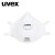 UVEX优唯斯 8732310 FFFP3防尘口罩带阀 1盒(15个） 白色口罩 均