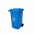 圣路欧C  垃圾桶蓝色大号挂车款垃圾桶环保分类垃圾桶物业小区环卫室外户外酒店商用塑料240G 720*580*1080mm