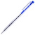 宝克（BAOKE）24PC040按动圆珠笔中油笔0.7mm蓝色原子笔  24支/卡